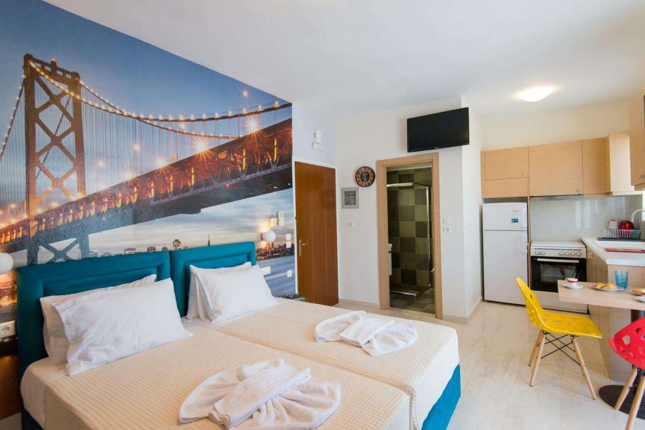 Christina'S Luxury Apartment Rethymno  Bagian luar foto